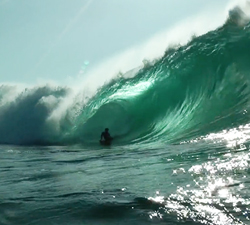 bodyboarding slab